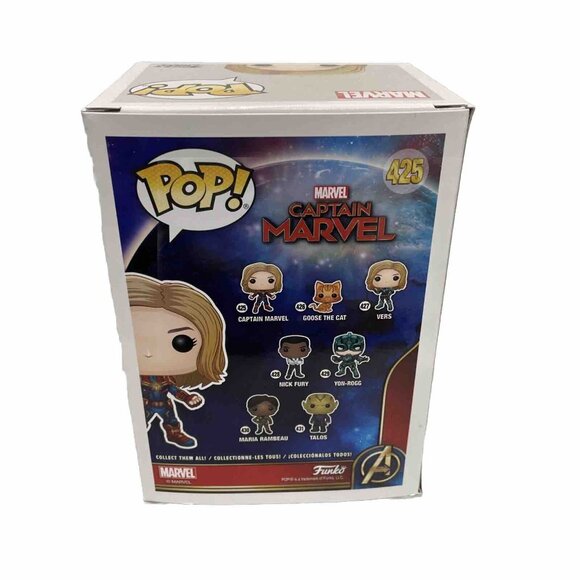 Funko Pop! Vinyl: Marvel - Captain Marvel(Masked) (Chase) - Picture 4 of 6